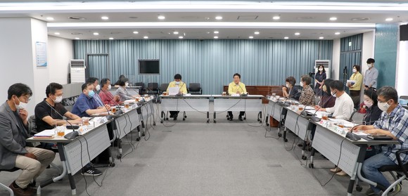공익활동지원센터 설치 추진단 착수보고회 모습. ⓒ 당진시