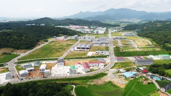 에코하이테크 담양산업단지 전경. ⓒ 담양군