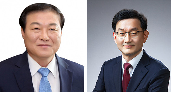 왼쪽부터 정만호 신임 소통수석비서관, 윤창렬 신임 사회수석비서관. ⓒ 청와대
