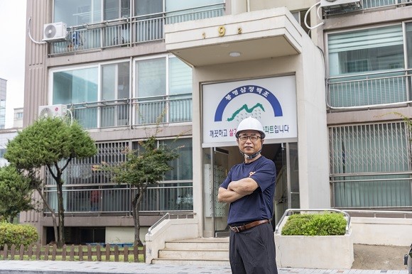 김창효 봉명삼정백조아파트 관리사무소장. ⓒ 제대군인지원센터