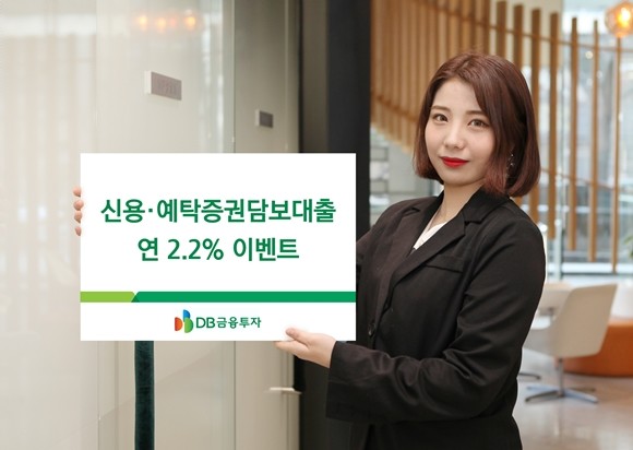 DB금융투자는 오는 12월31일까지 '다이렉트 신용융자·예탁증권담보대출 이자율 할인 이벤트'를 실시한다.