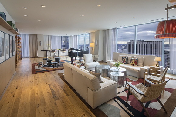 롯데호텔이 미국 북서부 최대 도시 시애틀에 9월24일 문을 연다. © 롯데호텔