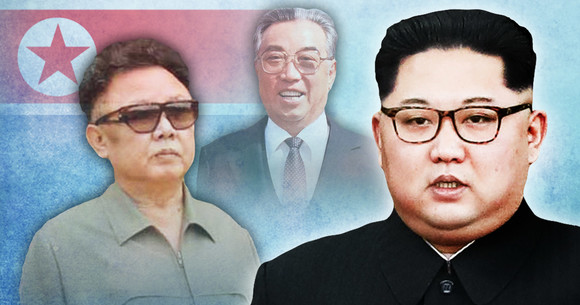 김정일이 후계자로 김정은을 낙점하면서 3대 권력 세습체제를 완성시켰다. ⓒ 연합뉴스