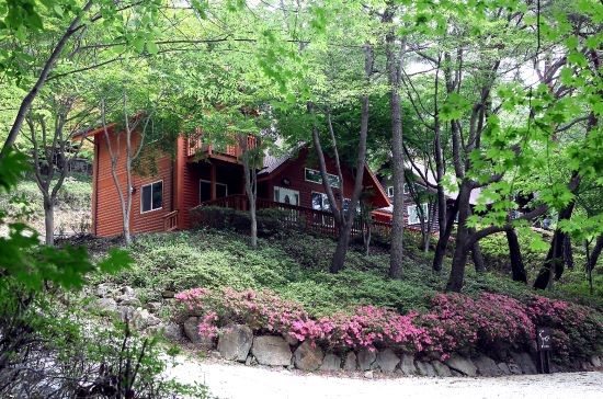 백아산자연휴양림 숲속의집. ⓒ 화순군