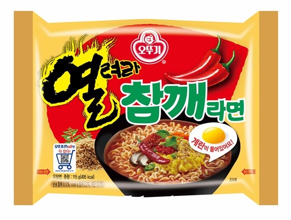 오뚜기 열려라 참깨라면. ⓒ 오뚜기