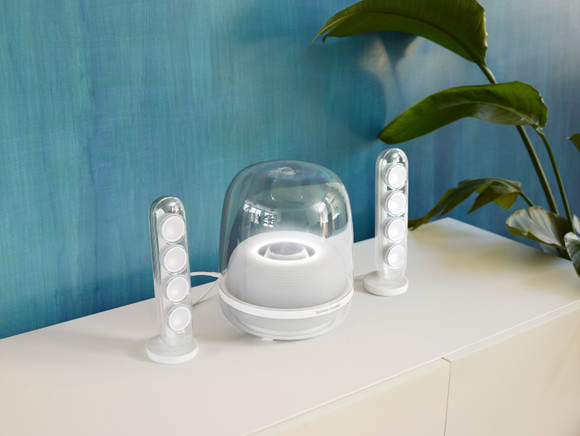 하만카돈의 블루투스 스피커 시스템 사운드스틱 4(SOUNDSTICKS 4). ⓒ 하만 인터내셔널 코리아