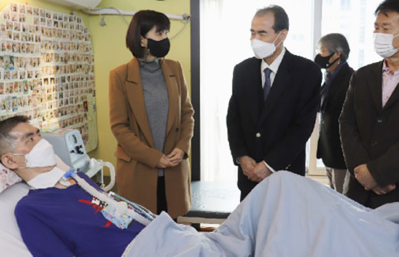 박승일 승일희망재단 공동대표의 모습. ⓒ 승일희망재단