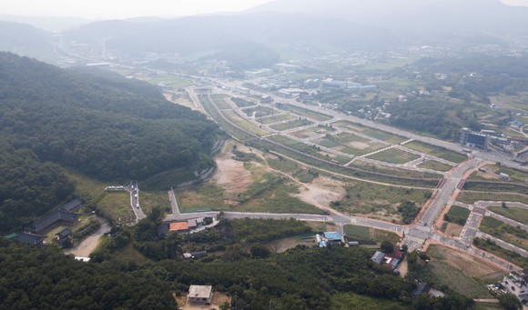 옥암지구 전경. ⓒ 홍성군