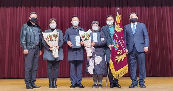 보령시립합창단 대회 대상을 수상 후 기념촬영을 하고 있다. ⓒ 보령시