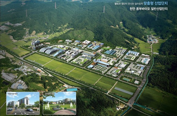 동부바이오산업단지 조감도. ⓒ 천안시