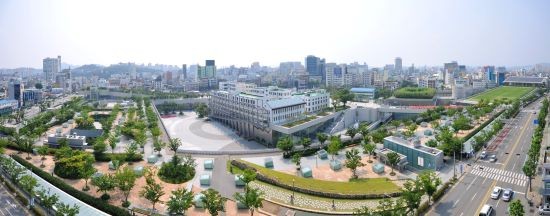 문화산업 투자진흥지구 아시아문화전당 일원. ⓒ 광주광역시