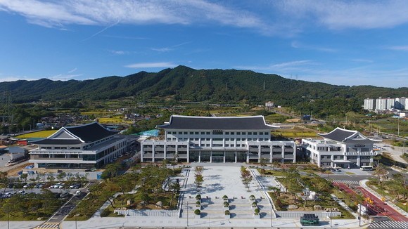 예천군청 전경. Ⓒ 예천군
