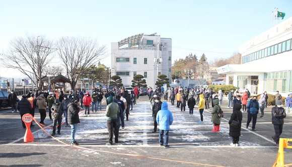 천안시 임시선별진료소. ⓒ 천안시