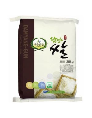 담양 친환경 쌀이 올해 3월부터 내년 2월까지 광주광역시 학교 밥상에 오른다. ⓒ 담양군