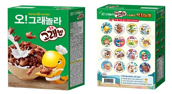 오리온 '오!그래놀라 초코고래밥' 제품 이미지. ⓒ 오리온
