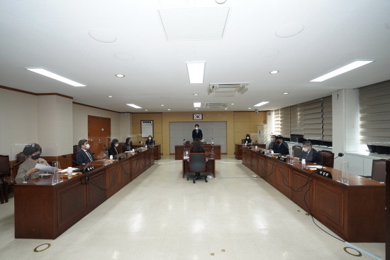 수성구의회 기후위기대응 환경 특별위원회 회의 모습. ⓒ 대구 수성구청