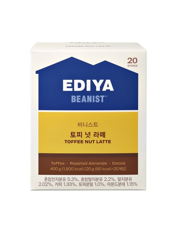 이디야커피 비니스트 토피넛라떼 제품 이미지. ⓒ 이디야커피