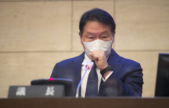 최태원 SK그룹 회장이 대한상공회의소 회장으로 공식 선출됐다. ⓒ 연합뉴스