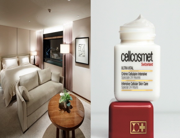 서울신라호텔은 스위스의 피부과학 화장품 '셀코스메트 셀맨'의 상품과 서비스를 직접 체험해볼 수 있는 '모먼트 오브 플레져' 패키지를 선보인다. © 신라호텔