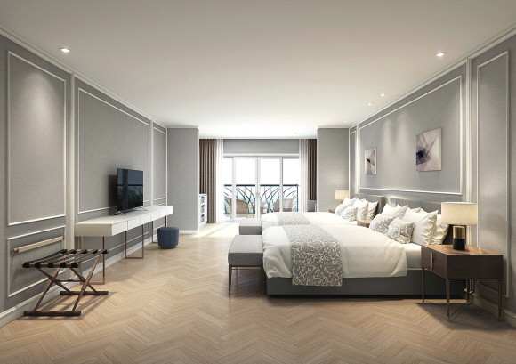 롯데호텔 제주는 리뉴얼을 마친 신규 객실 88실을 오는 5월1일부터 오픈한다. © 롯데호텔