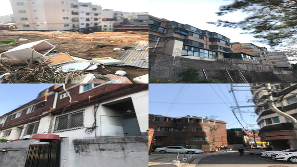 '도심 공공주택 복합개발사업' 후보지인 △연신내 역세권 △불광동 329-32 인근 △불광근린공원 인근 현장 사진. = 선우영 기자