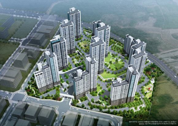 대우건설이 오는 6월 전북 익산에 선보이는 '푸르지오 더 퍼스트'는 분양가상한제가 적용되는 공공택지지구 아파트로, 주변 시세 대비 합리적 분양가가 책정될 전망이다. © 대우건설