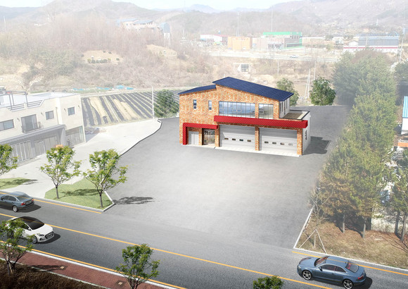 산불대응센터 조감도. ⓒ 산청군
