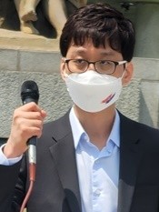 시민단체 '김포검단교통시민연대' 서형배 위원장. ⓒ 김포검단교통시민연대