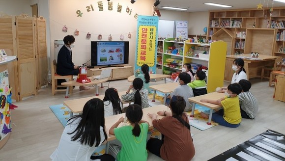 안전문화교육 모습. ⓒ 제천시
