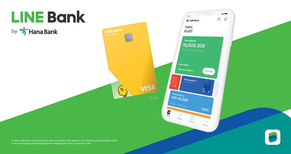 하나금융그룹이 글로벌 모바일 플랫폼인 라인과 인도네시아에서 디지털뱅킹 서비스인 'LINE Bank(라인뱅크)'를 출시했다. ⓒ 하나금융