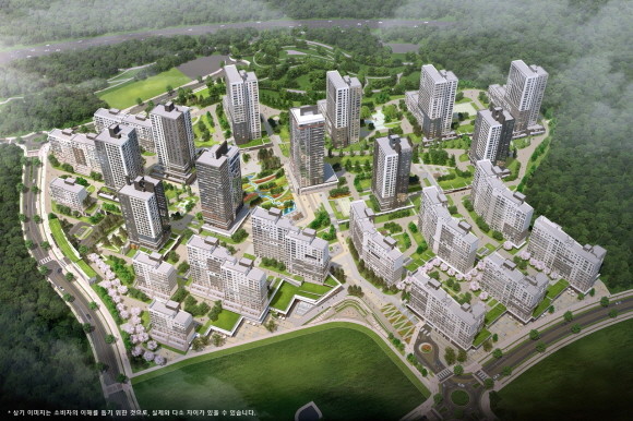 GS건설 컨소시엄이 7월 세종 행정중심복합도시에 분양하는 '세종자이 더시티'는 하반기 세종시 내 예정된 유일 민간분양 아파트로, 전용면적 84~154㎡P 총 1350가구 대단지로 조성된다. © GS건설