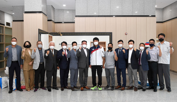 경기력향상위원회가 도쿄올림픽 종목별 추천명단 파견후보자를 논의하고 필승 의지를 다지고 있다. ⓒ 프라임경제