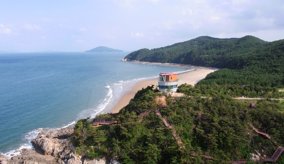 난지섬해수욕장 전경. ⓒ 당진시
