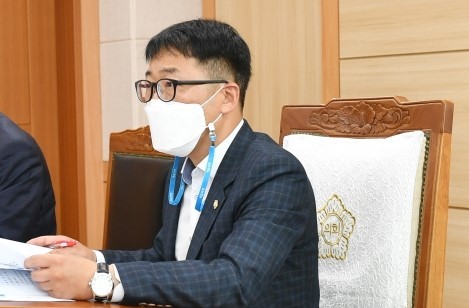 조성철 의원 대표발의 모습. ⓒ 의회사무국