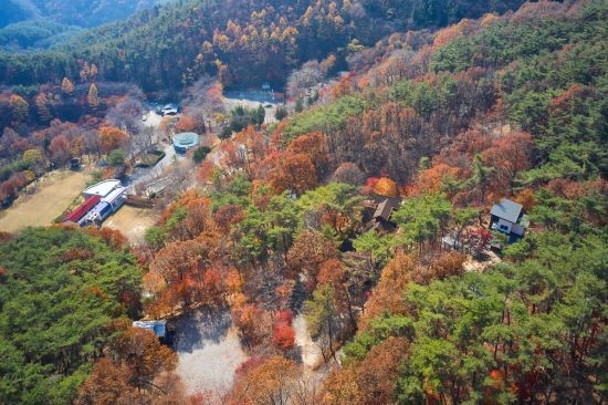 백아산 자연휴양림. ⓒ 화순군