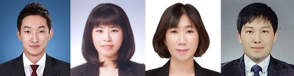 왼쪽부터 적극행정 우수 공무원 김성현 주무관, 진선미 주무관, 김혜진 주무관, 배영환 주무관. ⓒ 프라임경제