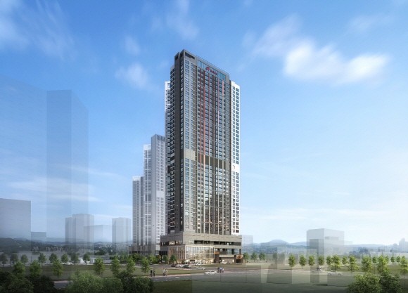 현대건설이 대구 태평로3가 일원에 분양하는 힐스테이트 대구역 퍼스트는 대구도시철도 1호선 대구역과 3호선 달성공원역을 도보로 이용할 수 있다. © 현대건설