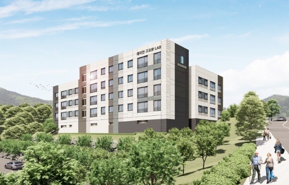 삼성물산 층간소음 연구시설 조감도. © 삼성물산