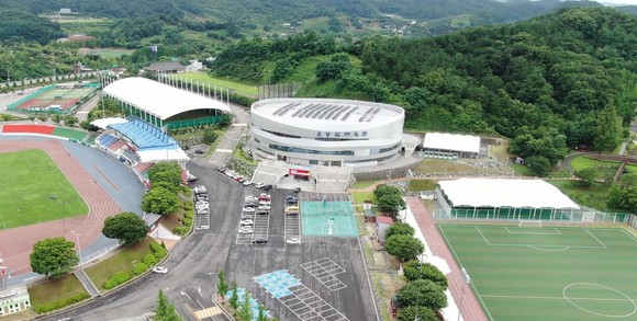 예산종합운동장 전경. ⓒ 예산군