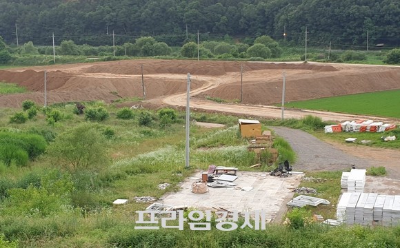 세종벤처밸리 산업단지 공사현장. ⓒ 프라임경제