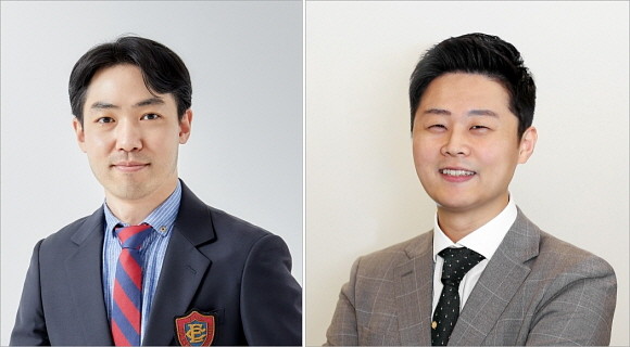 안영훈 이랜드리테일 대표이사(왼쪽), 황성윤 이랜드이츠 대표이사. © 이랜드그룹