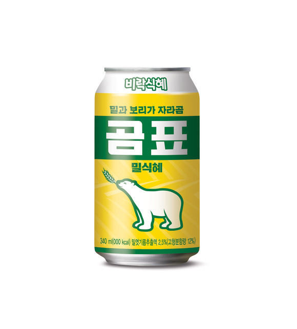 GS25에서 출시하는 곰표 밀식혜 상품 이미지. ⓒ GS25