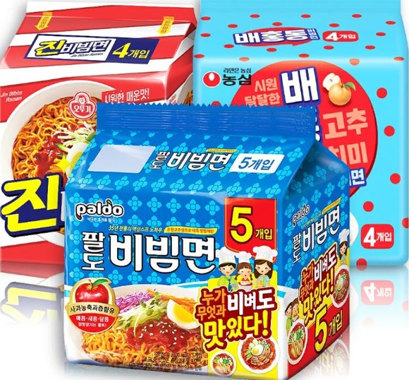 비빔면 1위 '팔도비빔면'을 농심·오뚜기가 맹추격하고 있다. ⓒ 프라임경제