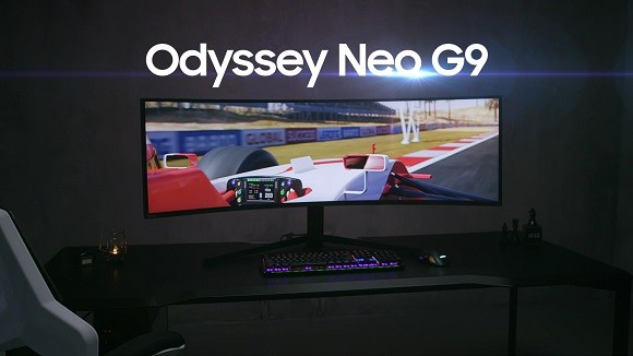 프리미엄 게이밍 모니터 오디세이 Neo G9이 해외 주요 매체로부터 '최고의 게이밍 모니터'로 호평을 받았다. ⓒ 삼성전자