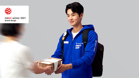 T다이렉트샵의 브랜드 아이덴티티(BI)가 2021 레드닷 디자인 어워드에서 '브랜드&커뮤니케이션' 부문 본상을 수상 했다. ⓒ SK텔레콤