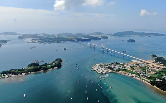 원산안면대교 전경. ⓒ 충남도