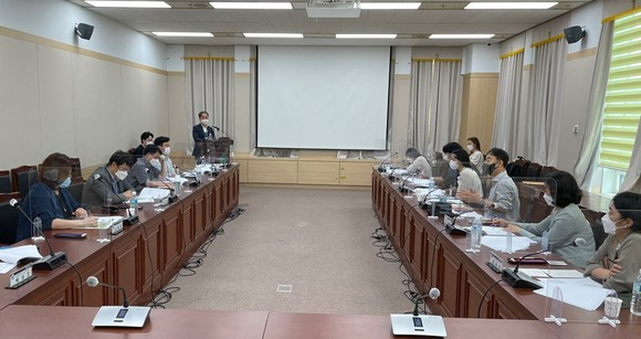 1인가구 지원 기본계획 수립 용역 중간보고회 개최 모습. ⓒ 대전시