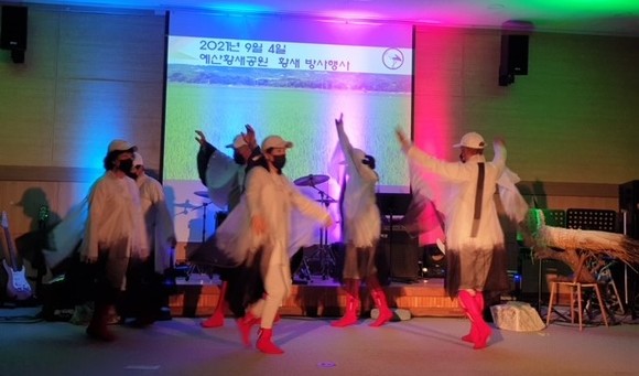 제2회 예산황새축제 모습. ⓒ 예산군