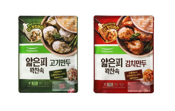 얇은피꽉찬속 만두 제품 이미지. ⓒ 풀무원식품