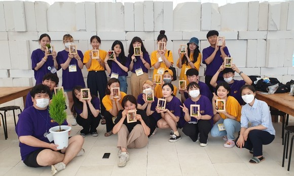 아산 한달살이 시즌1-온앤오프 활동 모습. ⓒ 아산시